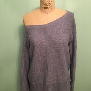 Splendid off the shoulder light sweater